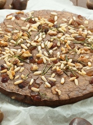 Tortino gluten free alle castagne